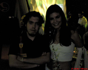 MB y su edecan