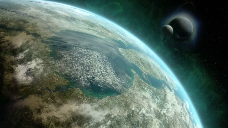 El planeta Reach, donde se desarrolla la acción y el que le da el título al juego.